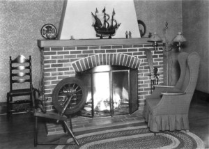 Original 1937 Fireplace